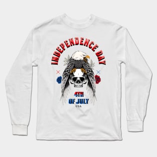 Independence Day Eagle Long Sleeve T-Shirt